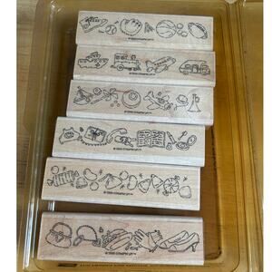 Stampin’ Up! 1998 Border Stamps - Fun Frames for Photos